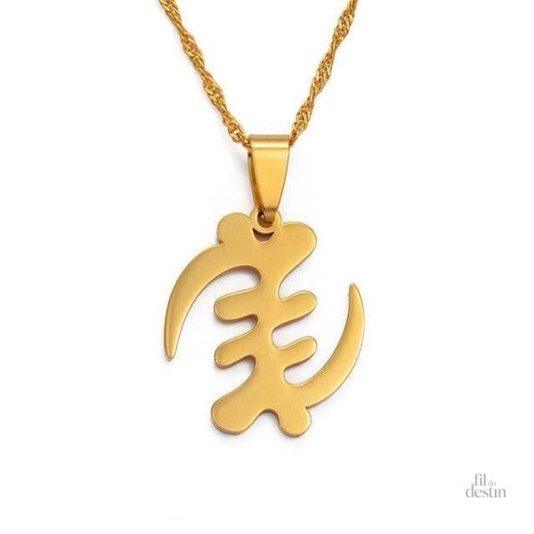 pendentif-portant-le-gye-nyame-1 Pendentif Gye Nyame, symbole de protection et de bon augure