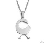 Pendentif symbole Sankofa, accessoire porte-bonheur unique