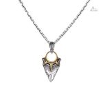 Pendentif porte-bonheur en forme de pointe de flèche