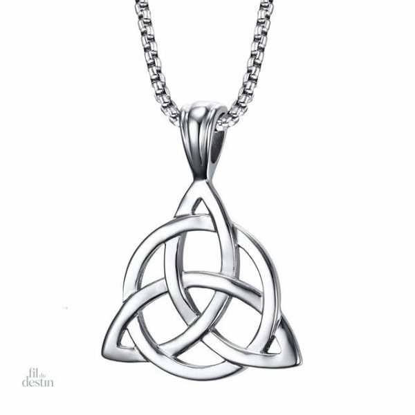 pendentif-triquetra-1 Pendentif triquetra en symbole viking élégant