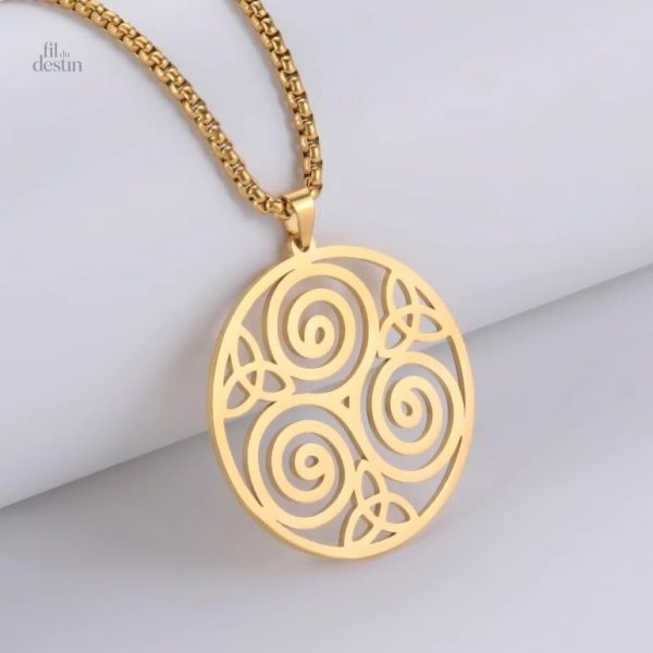 Triskel porte-bonheur, accessoire de spiritualité unique