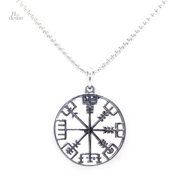 pendentif-vegvisir-1 Pendentif Vegvisir, symbole viking de protection et de guidance