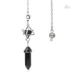 Pendule radiesthésique en forme de Merkaba