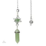 Pendule énergétique Merkaba, accessoire de bien-être