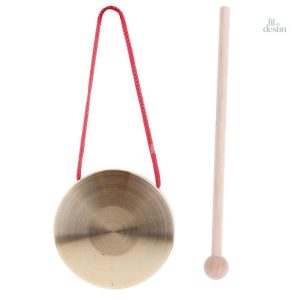 Petit gong à main, porte-bonheur Feng shui