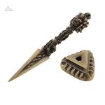 Phurba tibétain, outil rituel porte-bonheur