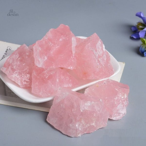 Cristaux de quartz rose, bienfaits pour la méditation