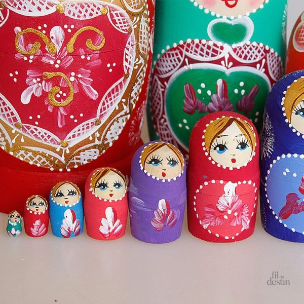 Matriochka porte-bonheur, cadeau idéal pour toutes les occasions