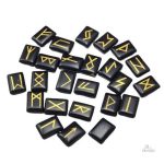Runes nordiques en futhark ancien, ensemble porte-bonheur