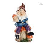 Statue de nain de jardin en tant que porte-bonheur allemand