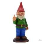 Figurine de nain décorative pour le jardin, porte-bonheur