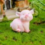 Cochon en céramique, amulette de bonheur