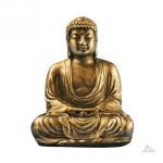 Porte-bonheur bouddhiste en forme de Bouddha assis