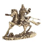 Statue en laiton du général Guan Yu