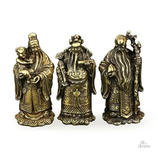 statues-des-fu-lu-shou-ou-trois-dieux-du-bonheur-1 Statues des Fu Lu Shou, dieux du bonheur chinois en décoration