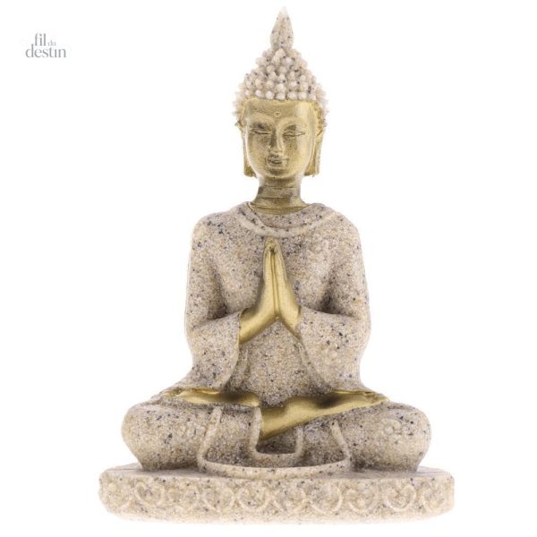 statuette-de-bouddha-indien-1 Statuette Bouddha indien en porcelaine, porte-bonheur raffiné