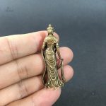 Guan Yin en cuivre, objet décoratif spirituel