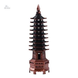 Objet Feng shui, sculpture de la pagode Wen Chang