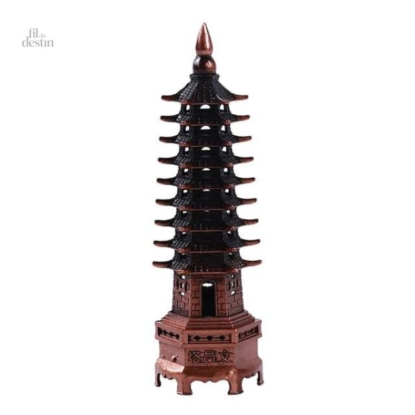 Objet Feng shui, sculpture de la pagode Wen Chang