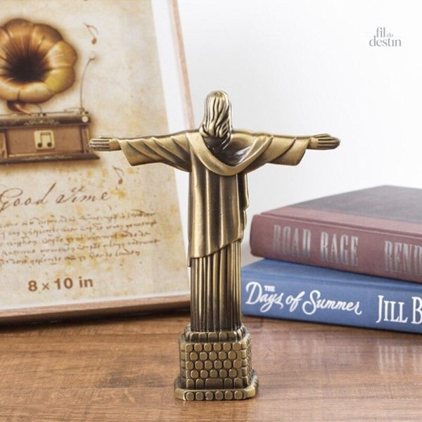 Figurine Christ Rédempteur, symbole de foi et d'espoir