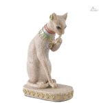 Figurine chat égyptienne pour la chance et la protection