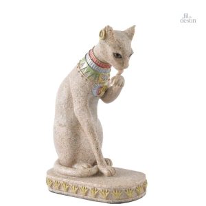 Figurine chat égyptienne pour la chance et la protection