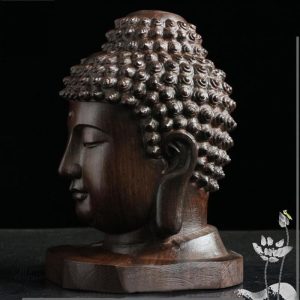 Porte-bonheur indien, statuette de Tathagata élégante