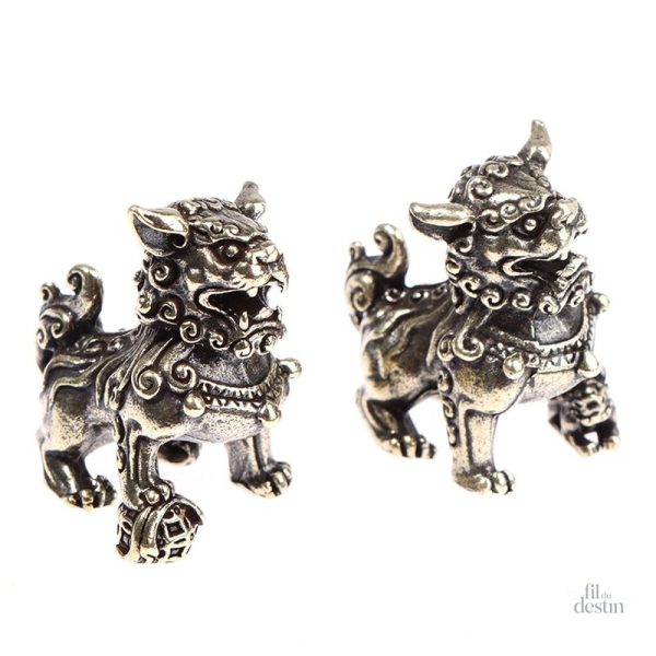 Statuettes Feng shui, symboles de protection et de bonheur