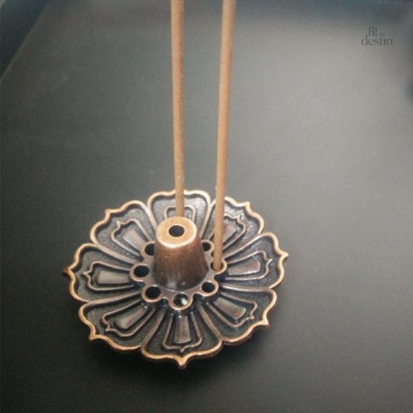 Porte-encens porte-bonheur, idéal pour la méditation et la sérénité