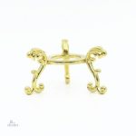 Support élégant pour boule de cristal, porte-bonheur gitan