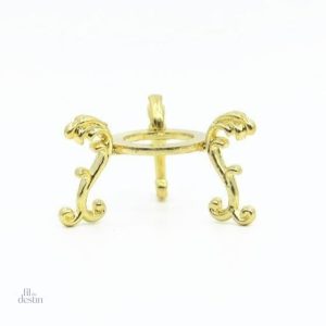 Support élégant pour boule de cristal, porte-bonheur gitan