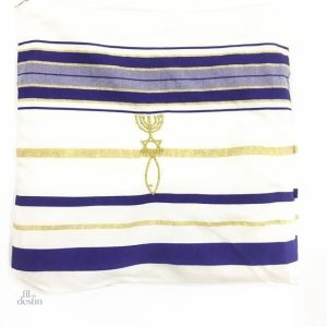 Accessoire rituel : Talit en coton, source de bénédictions