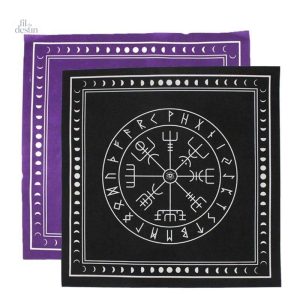 Tapis de divination nordique pour guidance spirituelle
