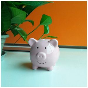 Tirelire cochon, symbole de prospérité et de richesse