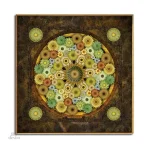 Toile au design mandala pour ambiance zen