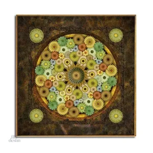 Toile au design mandala pour ambiance zen